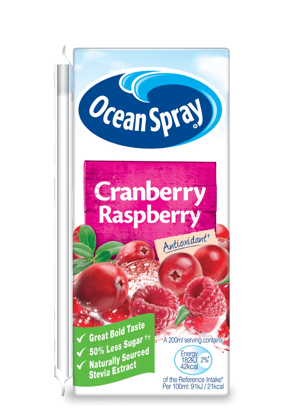 Cranberry & Raspberry Juice Drink 200 ml