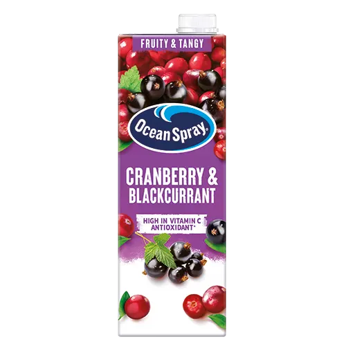 Cranberry & Blackcurrant Juice Drink 1L