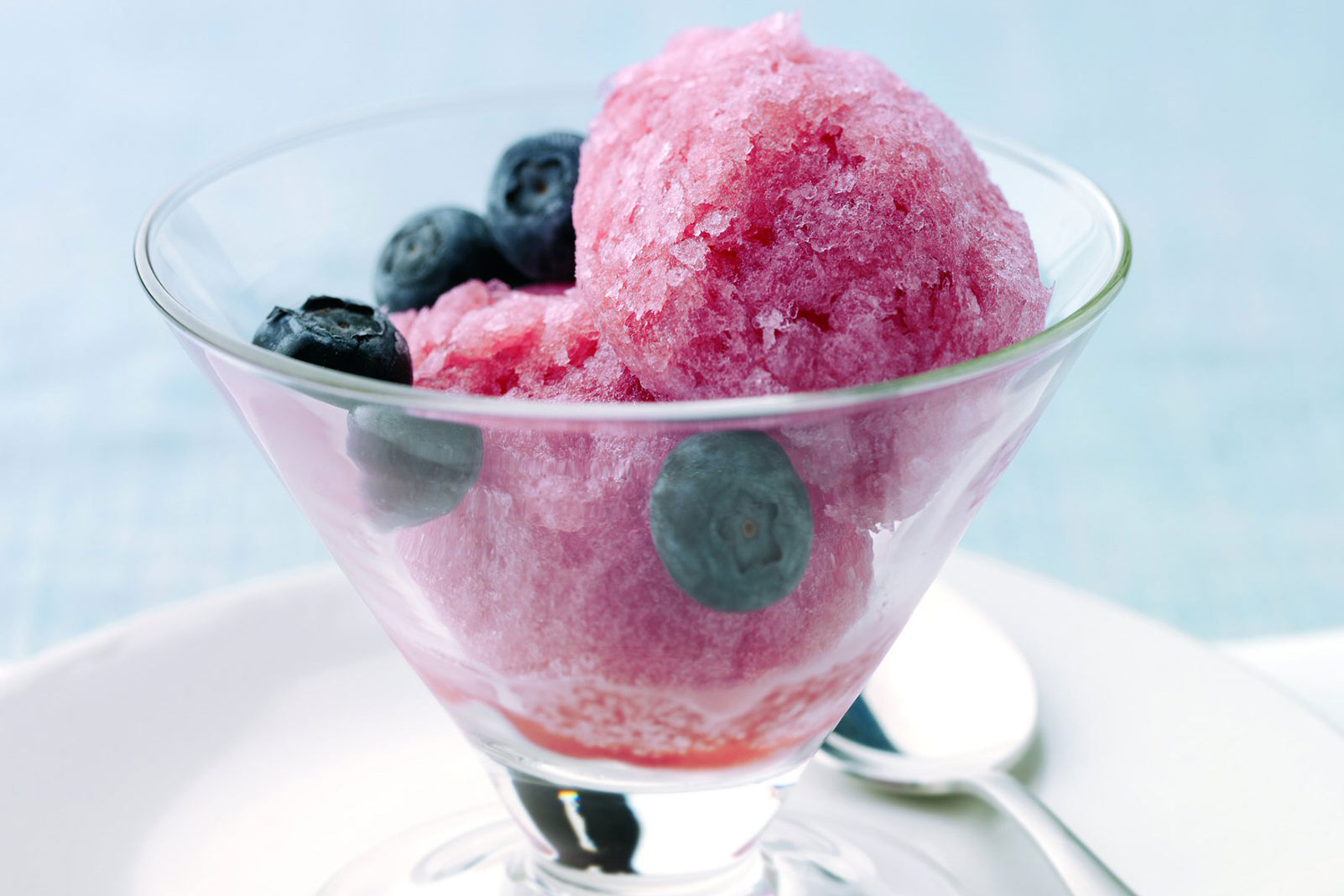 Blueberry and Citrus Sorbet