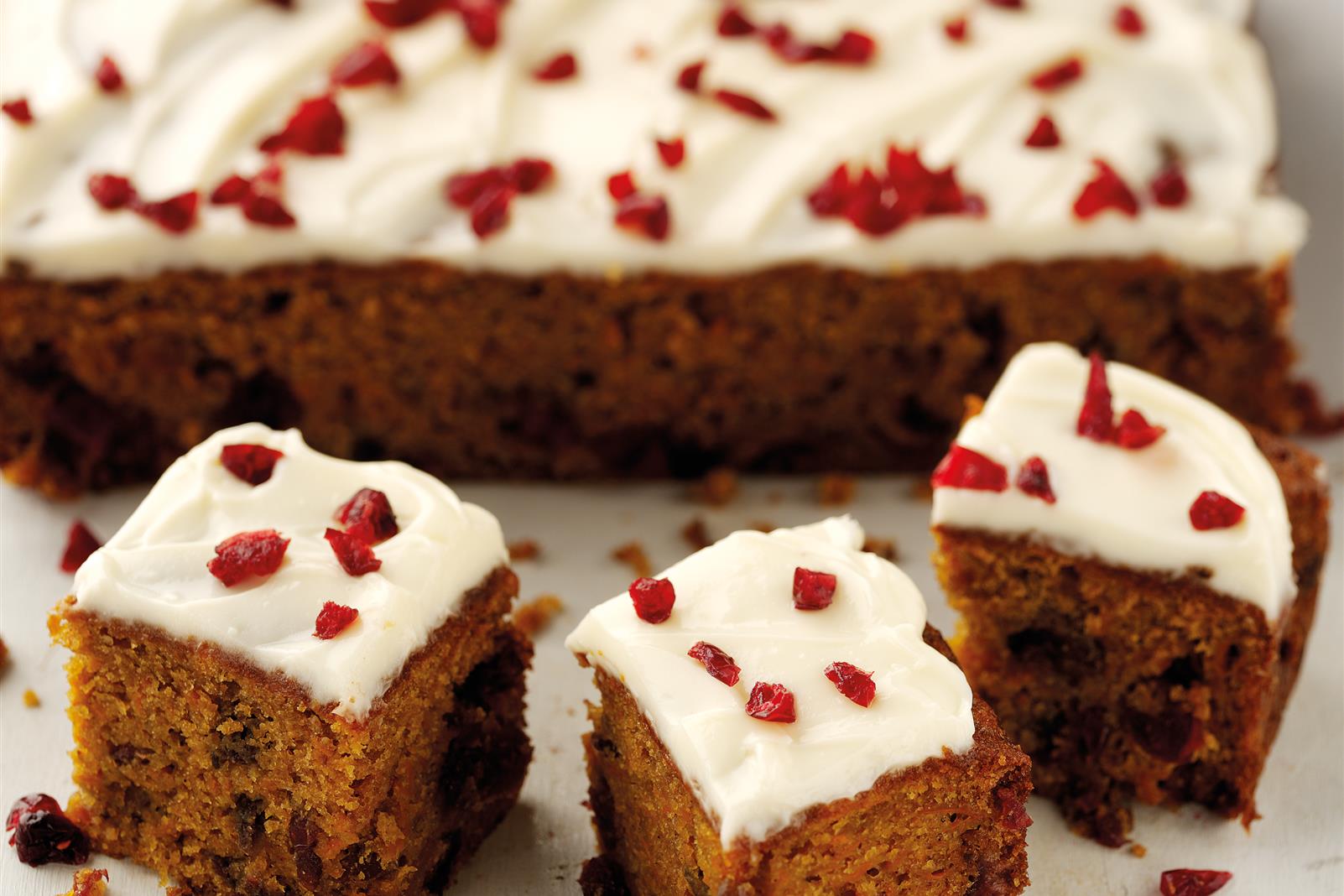 Cranberry and Butternut Squash Cake