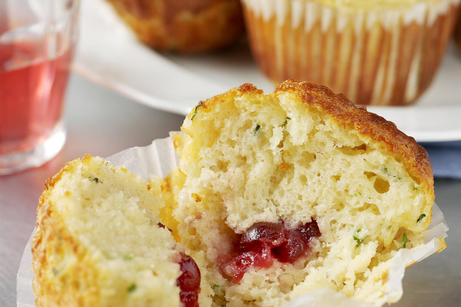 Cheddar Cranberry and Chive Muffins