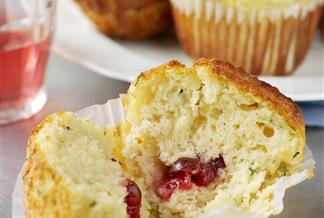 Cheddar Cranberry and Chive Muffins