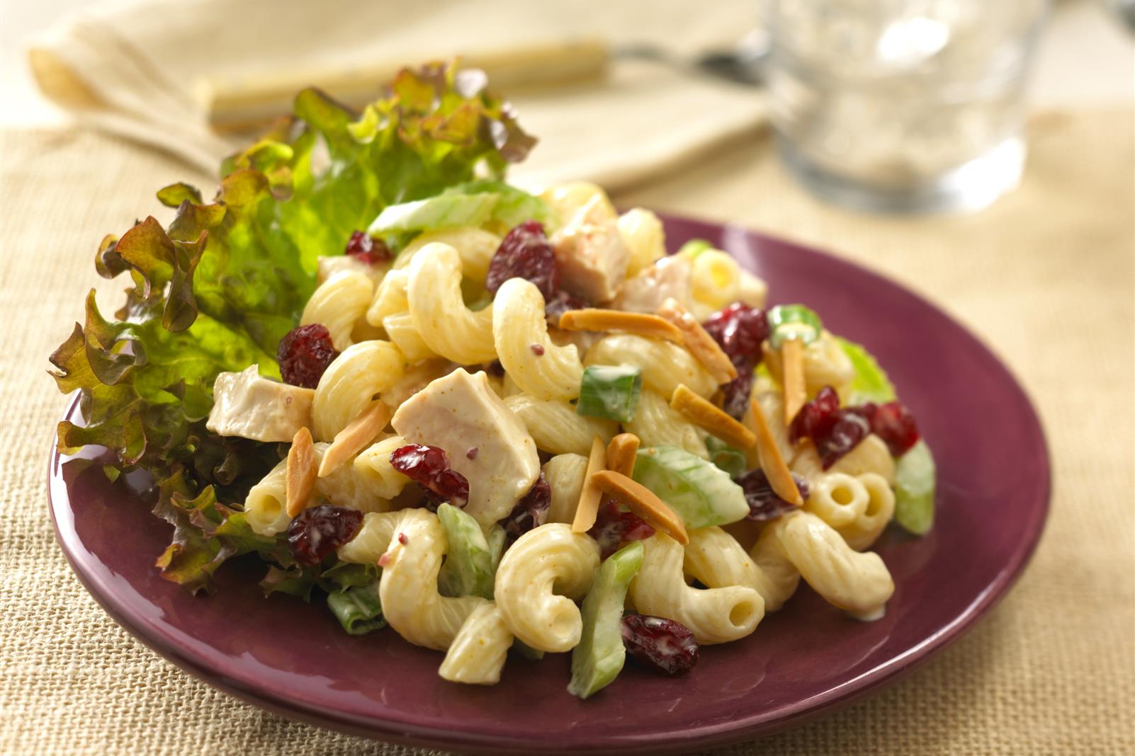 Chicken Pasta and Cranberry Salad