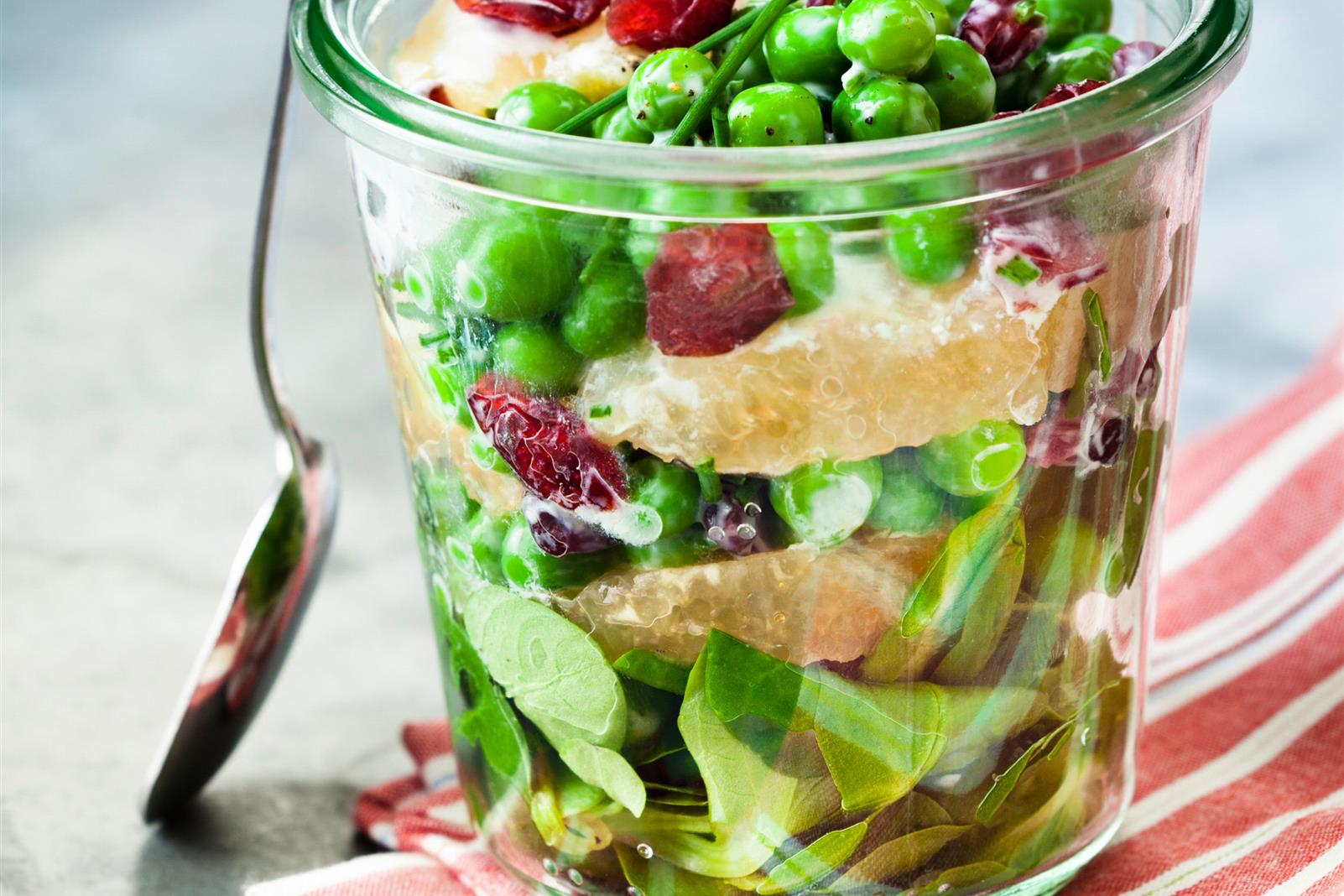 Pea and Cranberry Salad