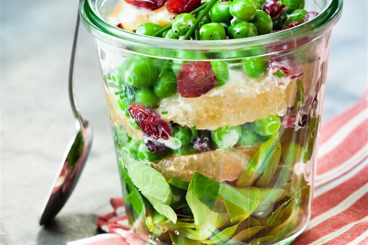Pea and Cranberry Salad